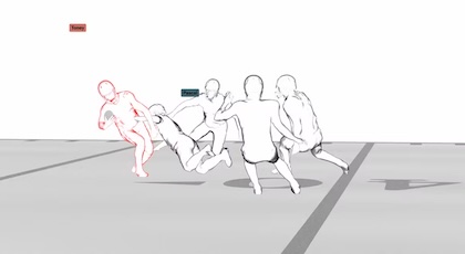 Using Artificial Intelligence to Freeze Key Super Bowl Action